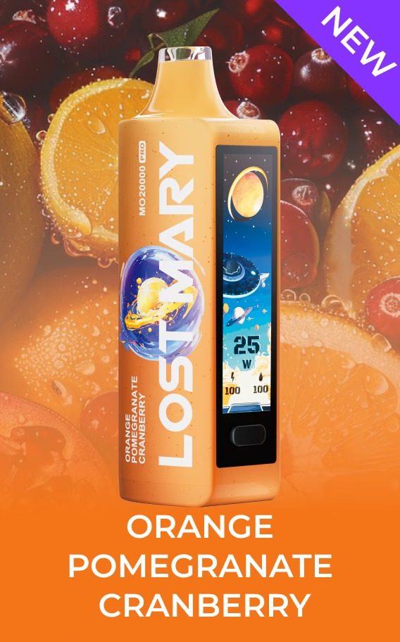 Orange pomegranate cranberry